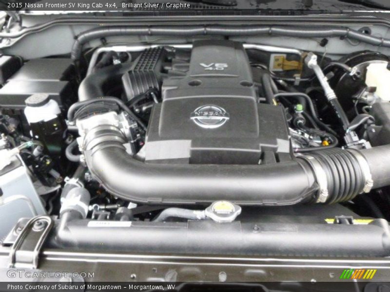 Brilliant Silver / Graphite 2015 Nissan Frontier SV King Cab 4x4