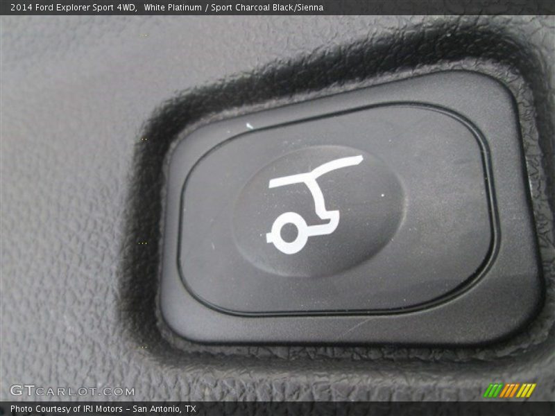 White Platinum / Sport Charcoal Black/Sienna 2014 Ford Explorer Sport 4WD