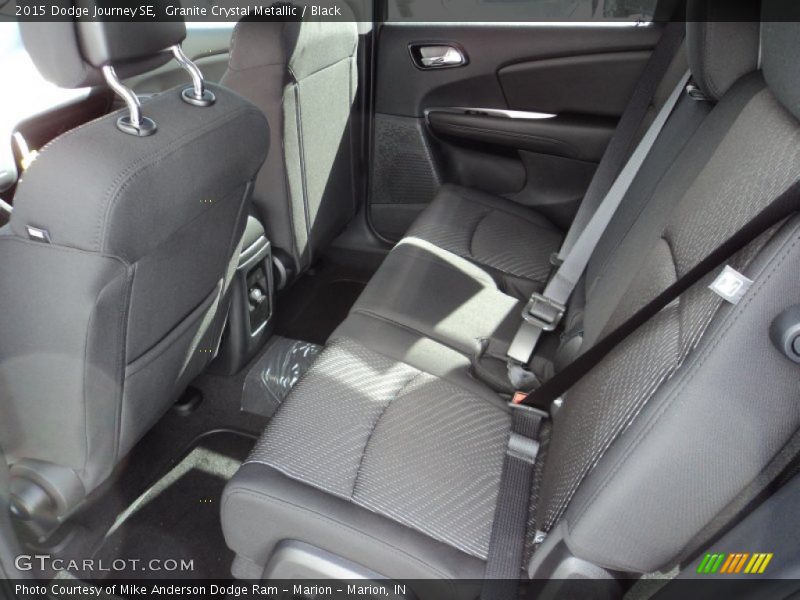 Granite Crystal Metallic / Black 2015 Dodge Journey SE