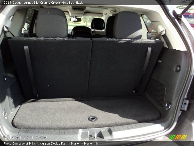 Granite Crystal Metallic / Black 2015 Dodge Journey SE