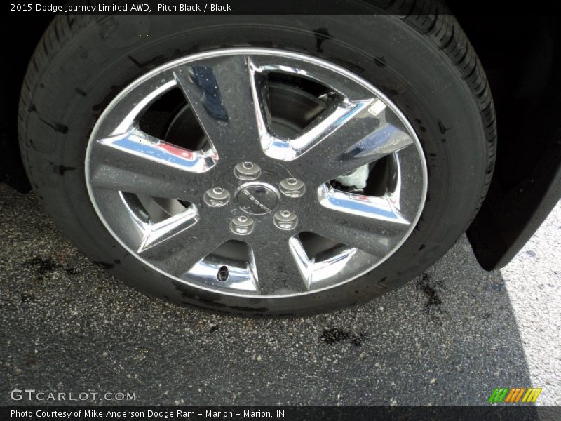 Pitch Black / Black 2015 Dodge Journey Limited AWD