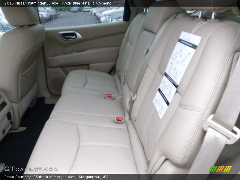 Rear Seat of 2015 Pathfinder SL 4x4
