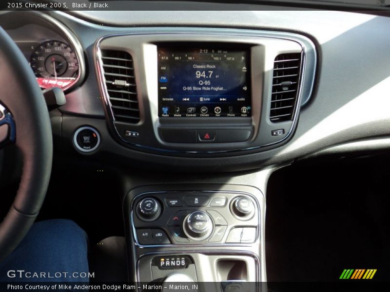 Black / Black 2015 Chrysler 200 S