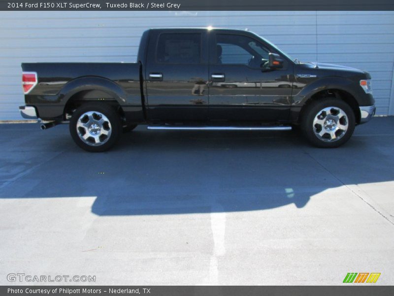 Tuxedo Black / Steel Grey 2014 Ford F150 XLT SuperCrew