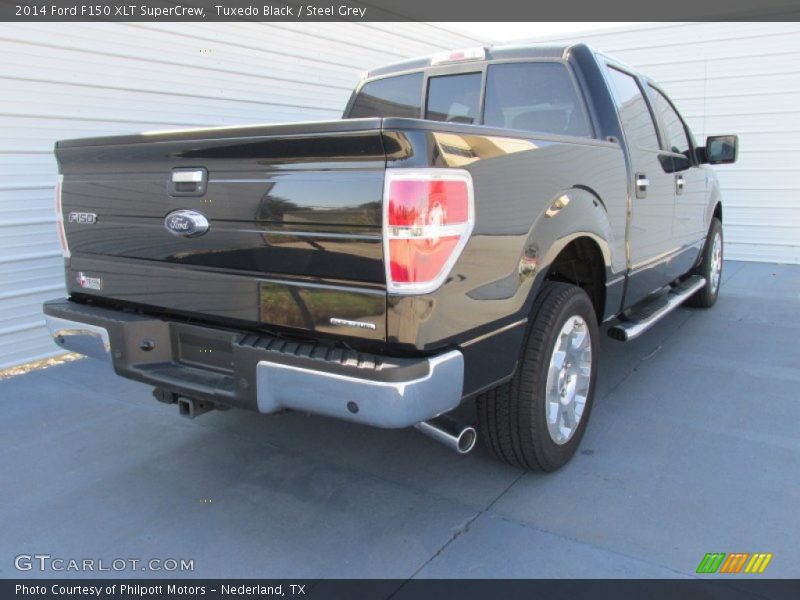 Tuxedo Black / Steel Grey 2014 Ford F150 XLT SuperCrew