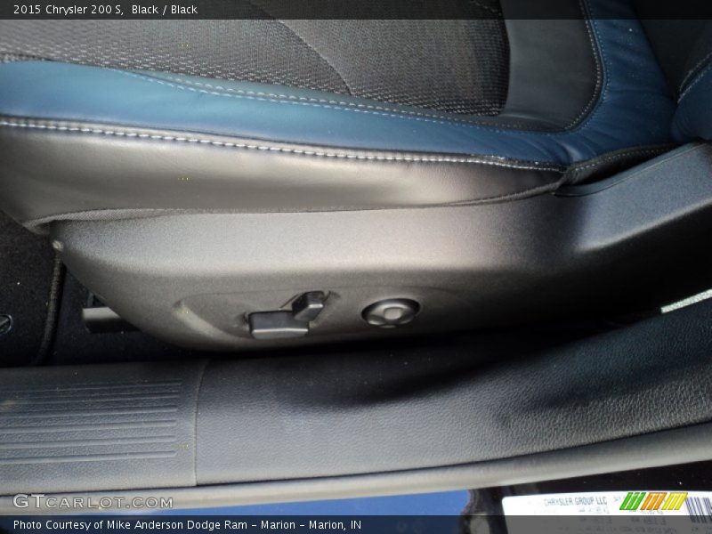 Black / Black 2015 Chrysler 200 S