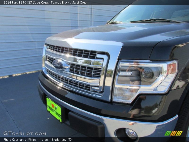 Tuxedo Black / Steel Grey 2014 Ford F150 XLT SuperCrew