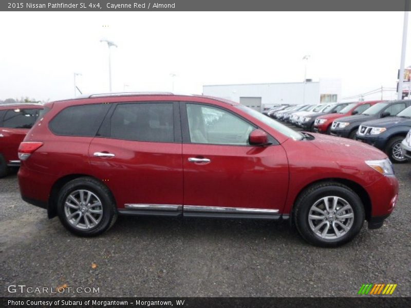  2015 Pathfinder SL 4x4 Cayenne Red