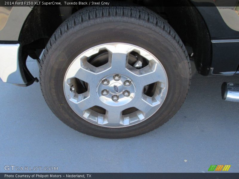 Tuxedo Black / Steel Grey 2014 Ford F150 XLT SuperCrew