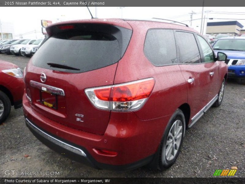 Cayenne Red / Almond 2015 Nissan Pathfinder SL 4x4