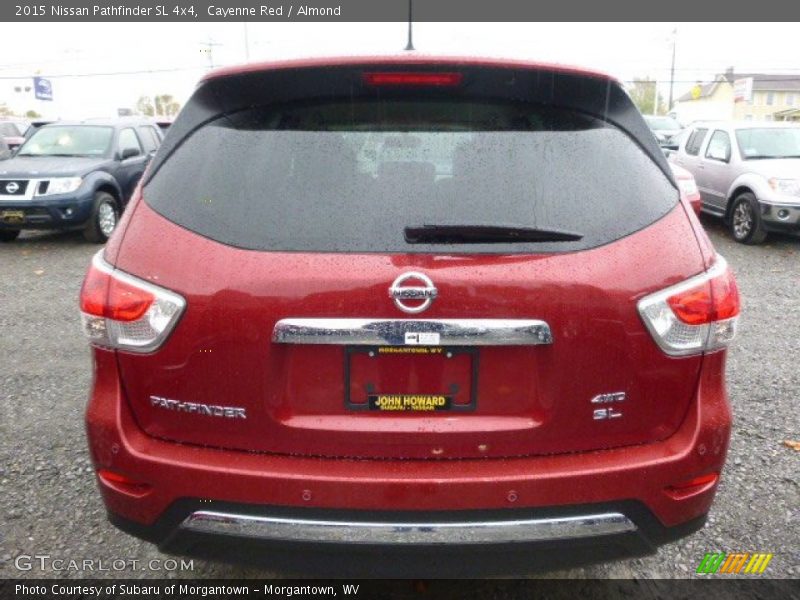 Cayenne Red / Almond 2015 Nissan Pathfinder SL 4x4