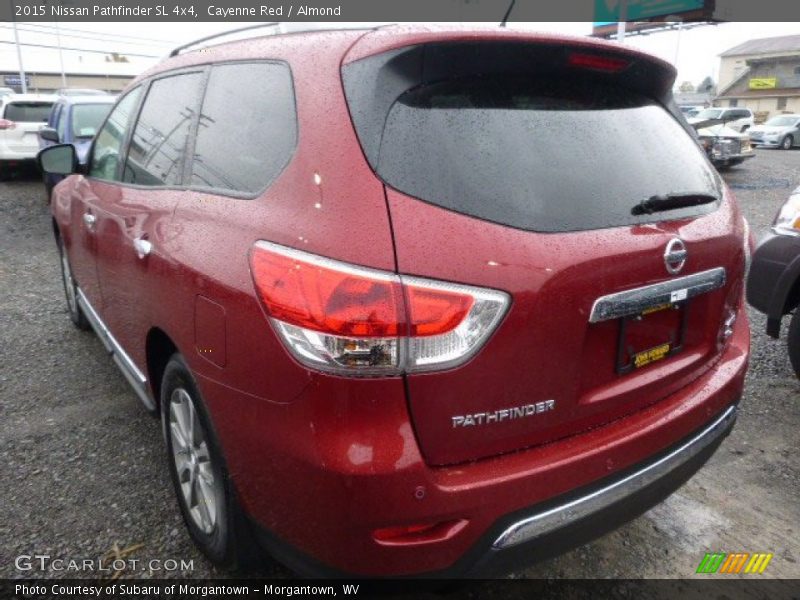 Cayenne Red / Almond 2015 Nissan Pathfinder SL 4x4