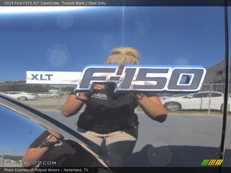 Tuxedo Black / Steel Grey 2014 Ford F150 XLT SuperCrew