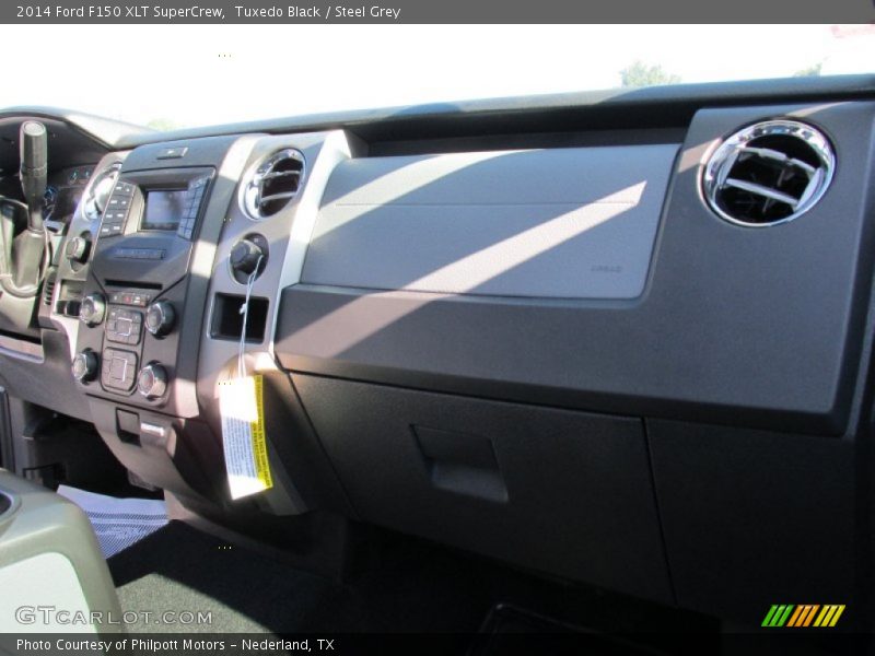 Tuxedo Black / Steel Grey 2014 Ford F150 XLT SuperCrew