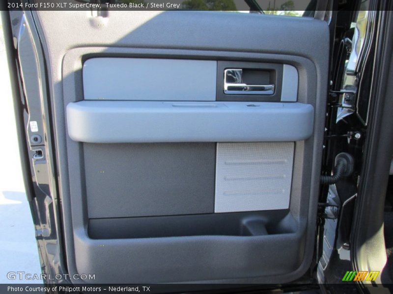 Tuxedo Black / Steel Grey 2014 Ford F150 XLT SuperCrew