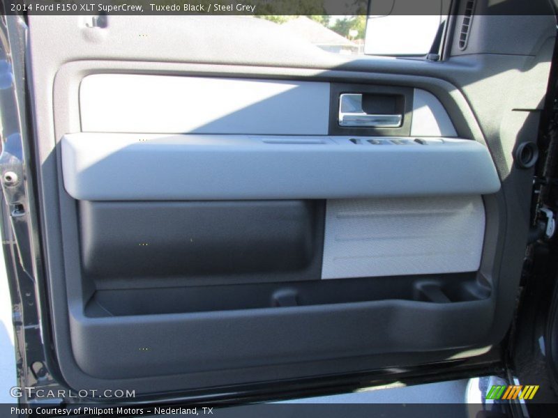 Tuxedo Black / Steel Grey 2014 Ford F150 XLT SuperCrew