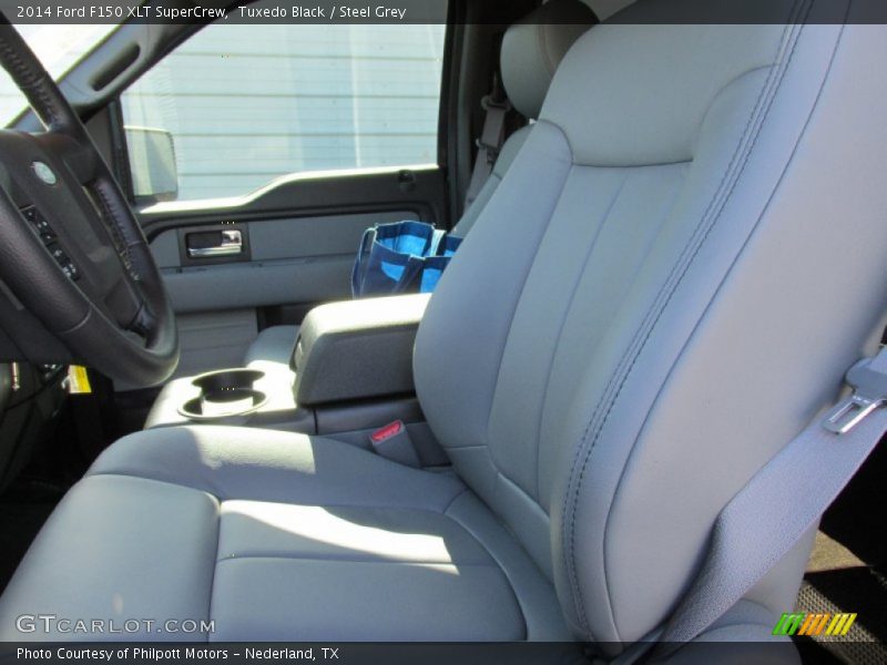 Tuxedo Black / Steel Grey 2014 Ford F150 XLT SuperCrew