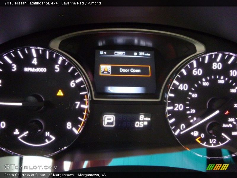  2015 Pathfinder SL 4x4 SL 4x4 Gauges