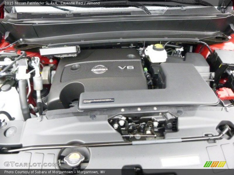  2015 Pathfinder SL 4x4 Engine - 3.5 Liter DOHC 24-Valve CVTCS V6