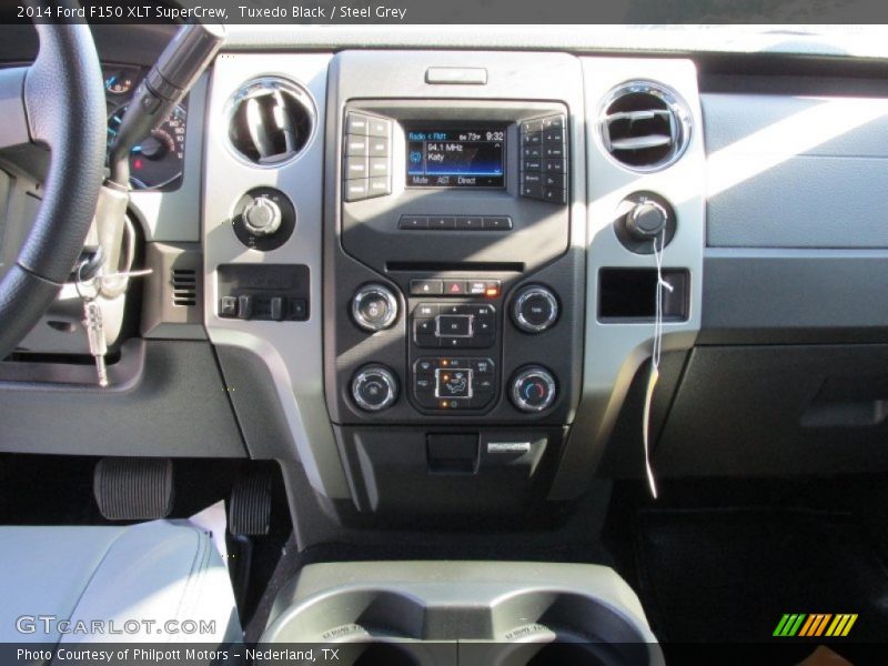 Tuxedo Black / Steel Grey 2014 Ford F150 XLT SuperCrew