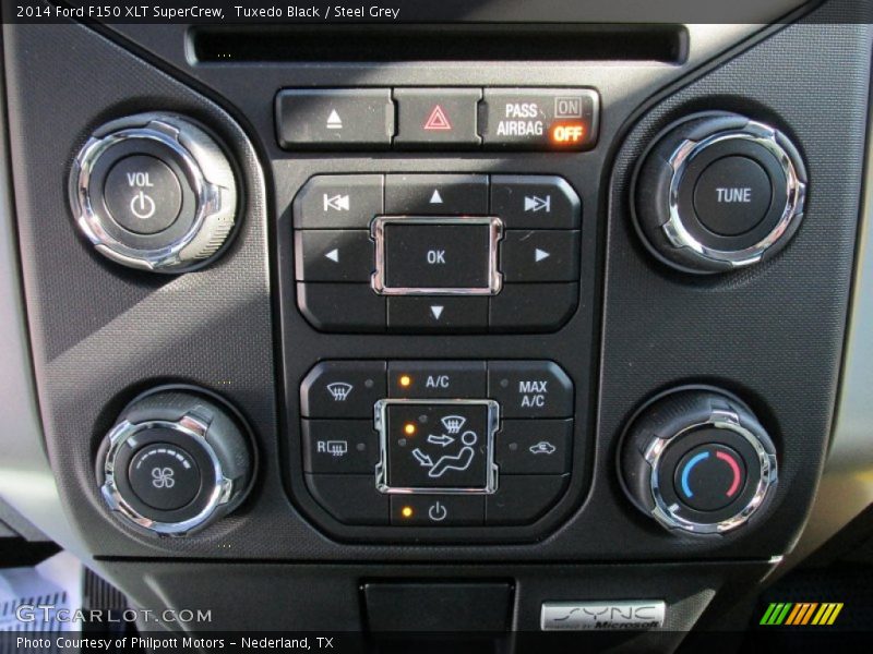 Tuxedo Black / Steel Grey 2014 Ford F150 XLT SuperCrew