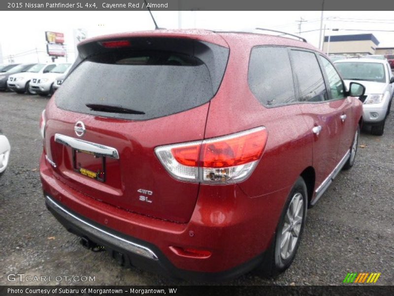 Cayenne Red / Almond 2015 Nissan Pathfinder SL 4x4