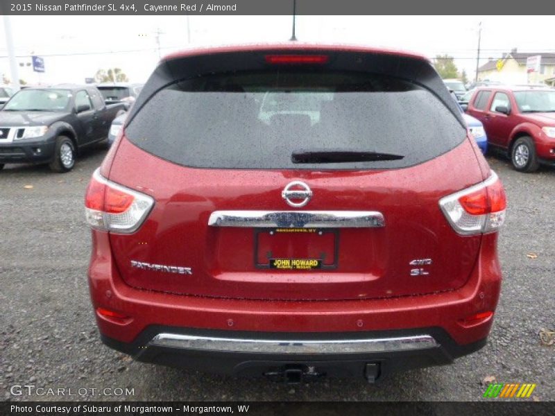 Cayenne Red / Almond 2015 Nissan Pathfinder SL 4x4
