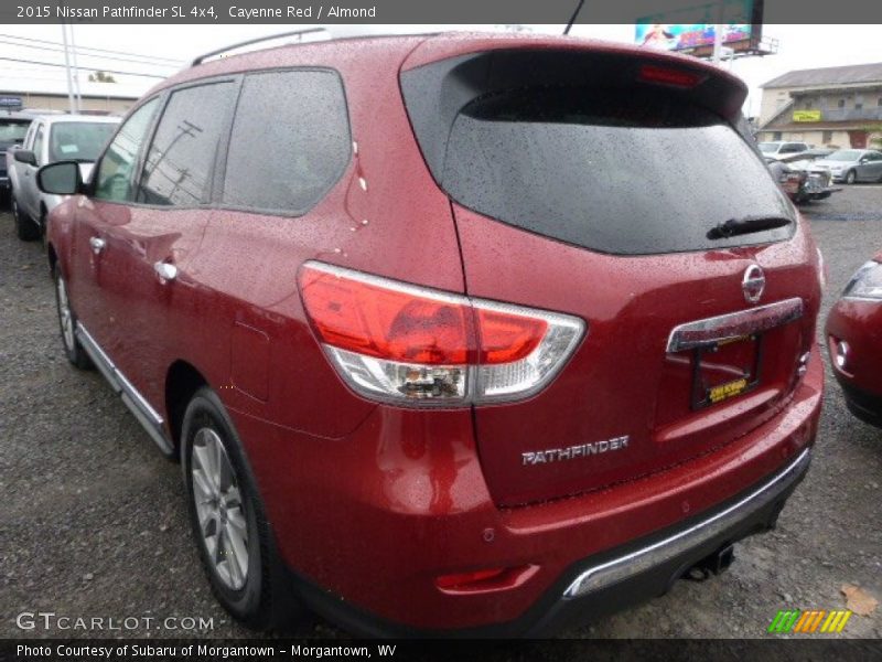 Cayenne Red / Almond 2015 Nissan Pathfinder SL 4x4