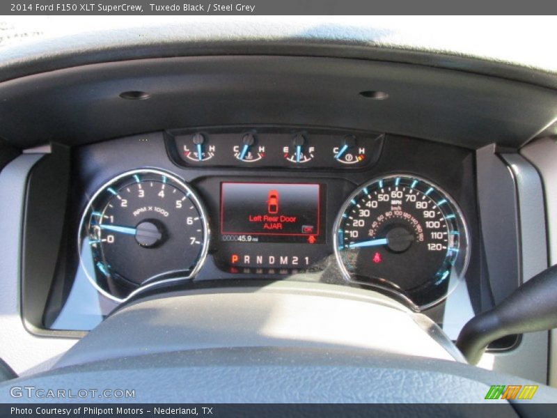 Tuxedo Black / Steel Grey 2014 Ford F150 XLT SuperCrew