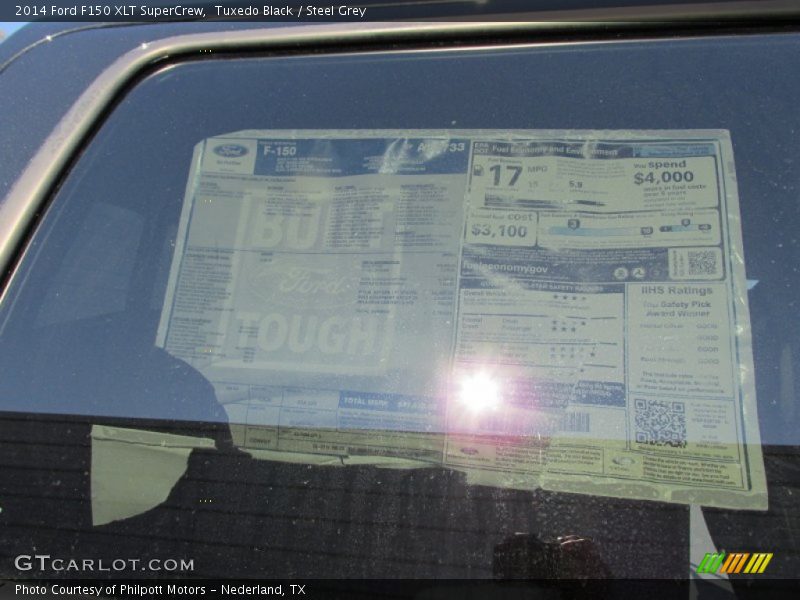 Tuxedo Black / Steel Grey 2014 Ford F150 XLT SuperCrew