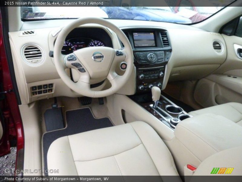  2015 Pathfinder SL 4x4 Almond Interior