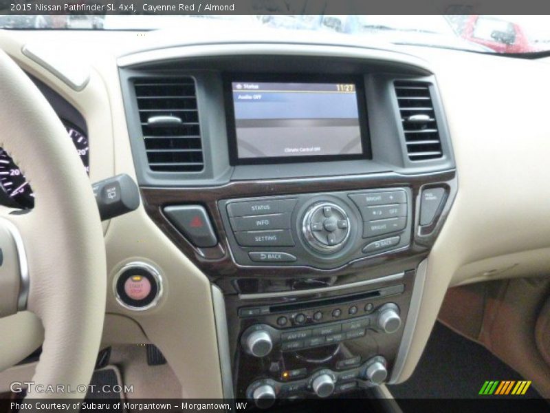 Cayenne Red / Almond 2015 Nissan Pathfinder SL 4x4