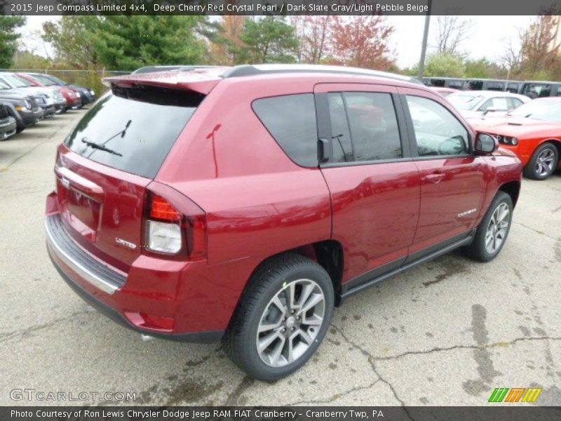 2015 Compass Limited 4x4 Deep Cherry Red Crystal Pearl