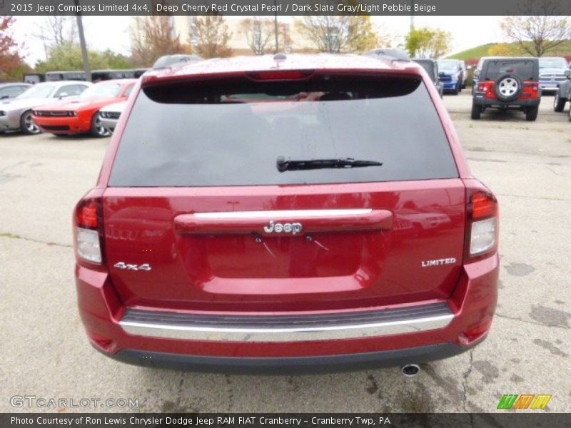  2015 Compass Limited 4x4 Deep Cherry Red Crystal Pearl