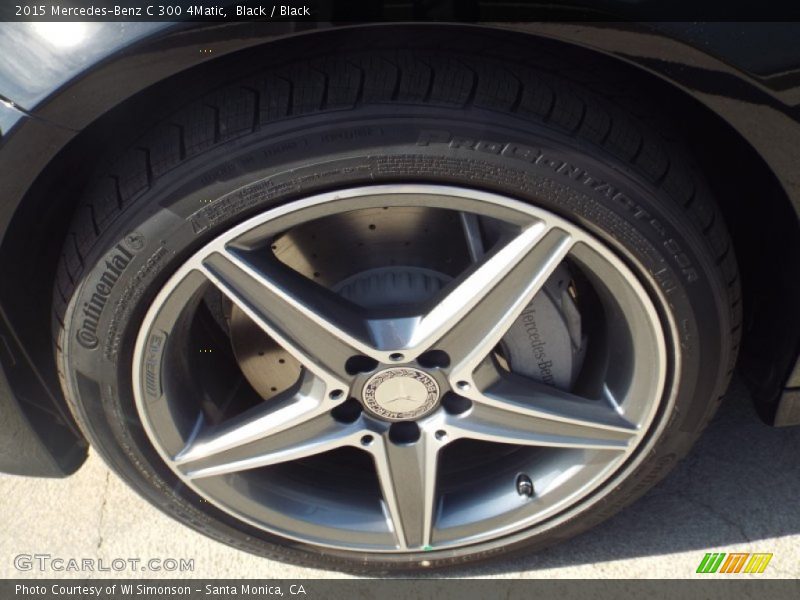 Black / Black 2015 Mercedes-Benz C 300 4Matic