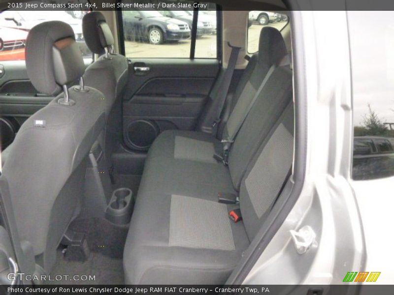 Billet Silver Metallic / Dark Slate Gray 2015 Jeep Compass Sport 4x4