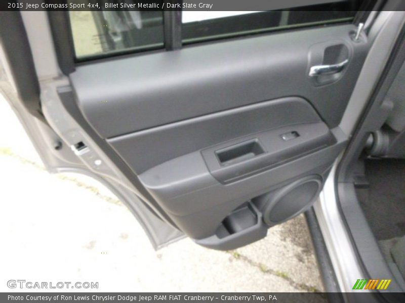 Billet Silver Metallic / Dark Slate Gray 2015 Jeep Compass Sport 4x4