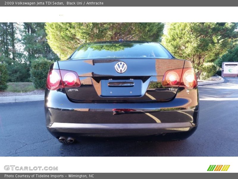 Black Uni / Anthracite 2009 Volkswagen Jetta TDI Sedan