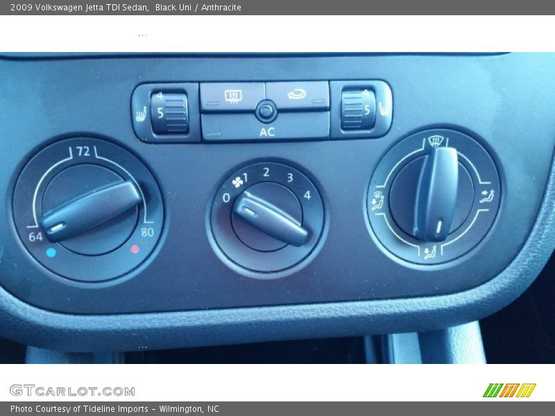 Black Uni / Anthracite 2009 Volkswagen Jetta TDI Sedan