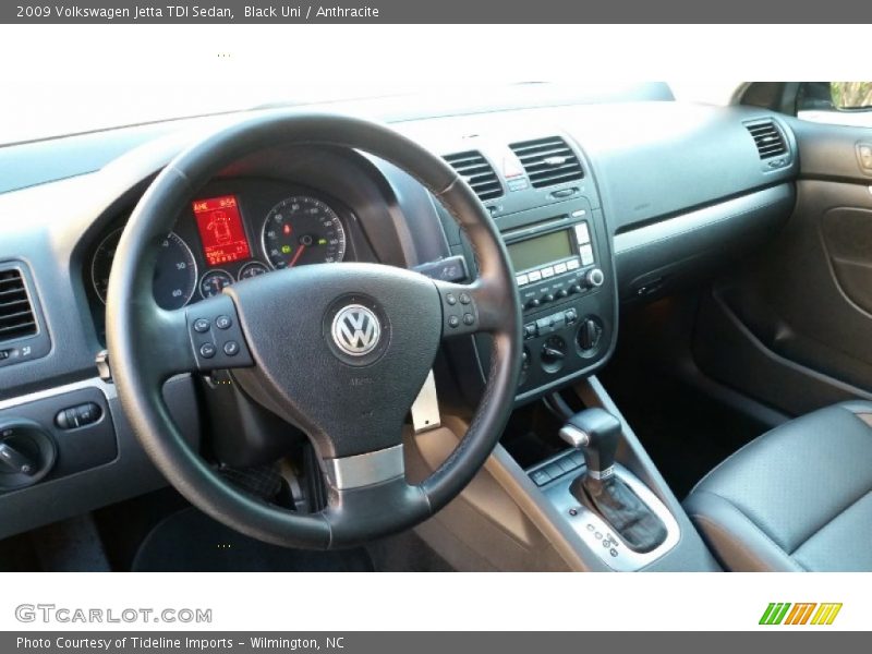 Black Uni / Anthracite 2009 Volkswagen Jetta TDI Sedan