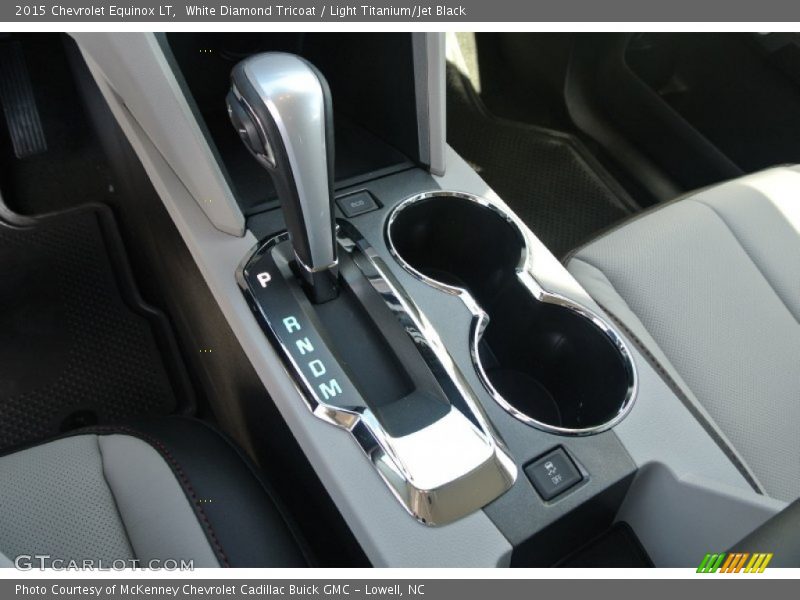 White Diamond Tricoat / Light Titanium/Jet Black 2015 Chevrolet Equinox LT