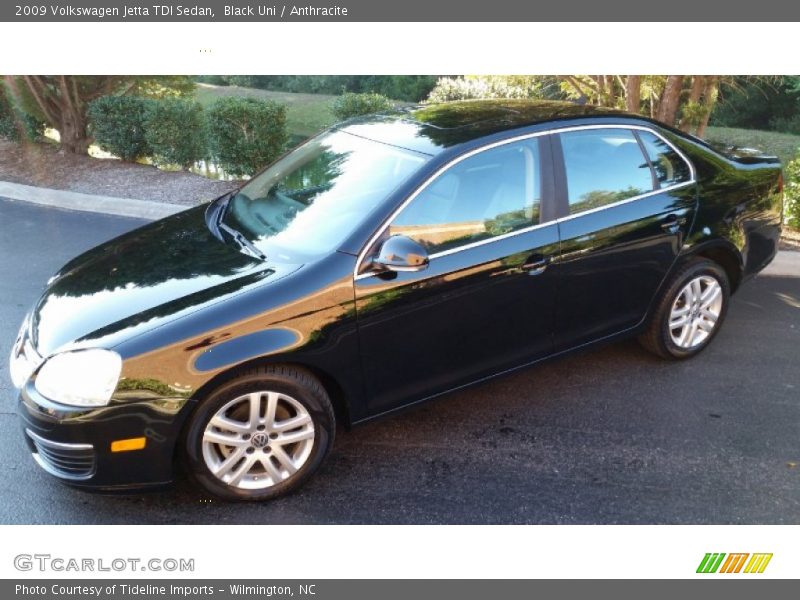 Black Uni / Anthracite 2009 Volkswagen Jetta TDI Sedan