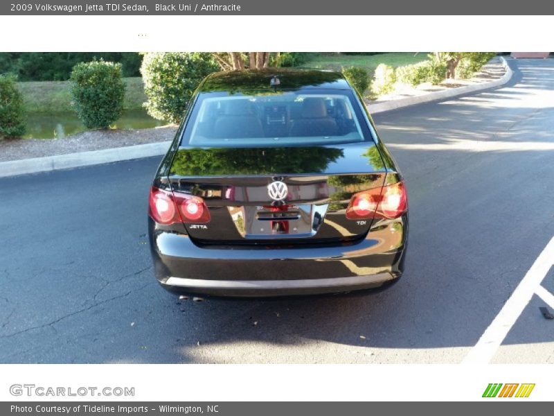 Black Uni / Anthracite 2009 Volkswagen Jetta TDI Sedan