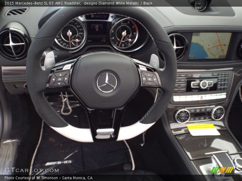  2015 SL 63 AMG Roadster Steering Wheel