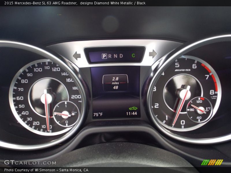  2015 SL 63 AMG Roadster 63 AMG Roadster Gauges