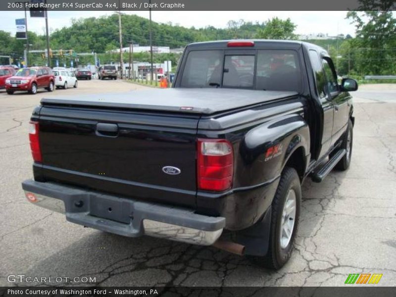 Black / Dark Graphite 2003 Ford Ranger FX4 SuperCab 4x4