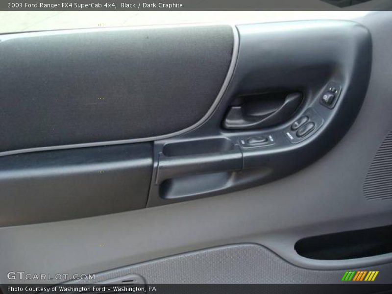 Black / Dark Graphite 2003 Ford Ranger FX4 SuperCab 4x4