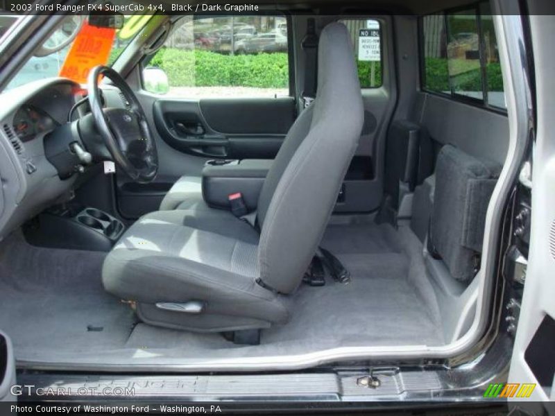Black / Dark Graphite 2003 Ford Ranger FX4 SuperCab 4x4