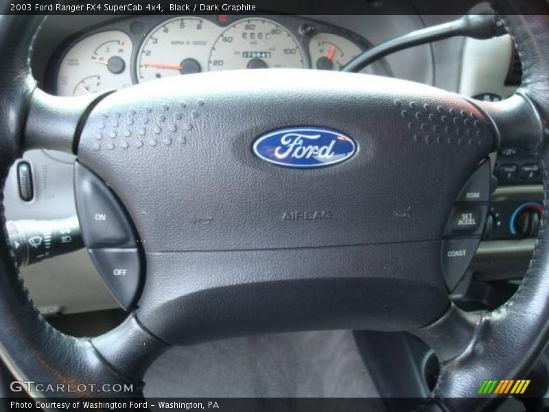 Black / Dark Graphite 2003 Ford Ranger FX4 SuperCab 4x4