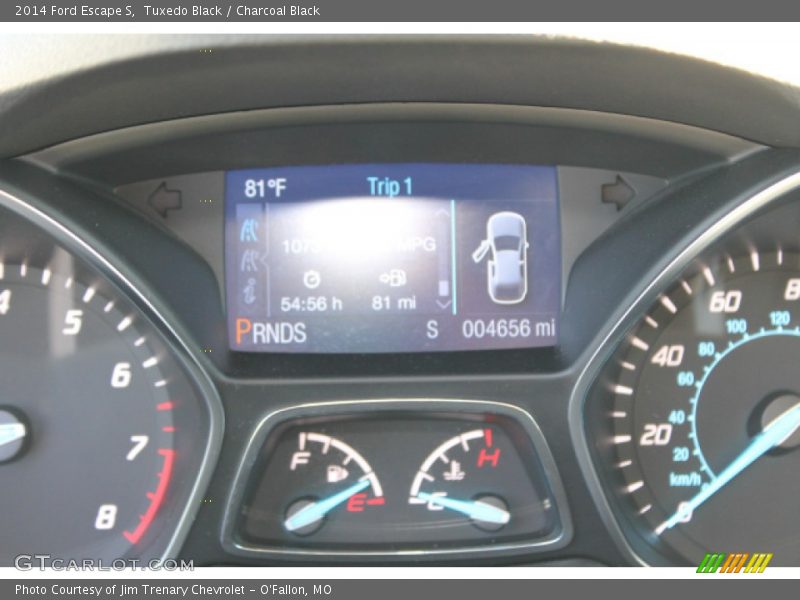 Tuxedo Black / Charcoal Black 2014 Ford Escape S